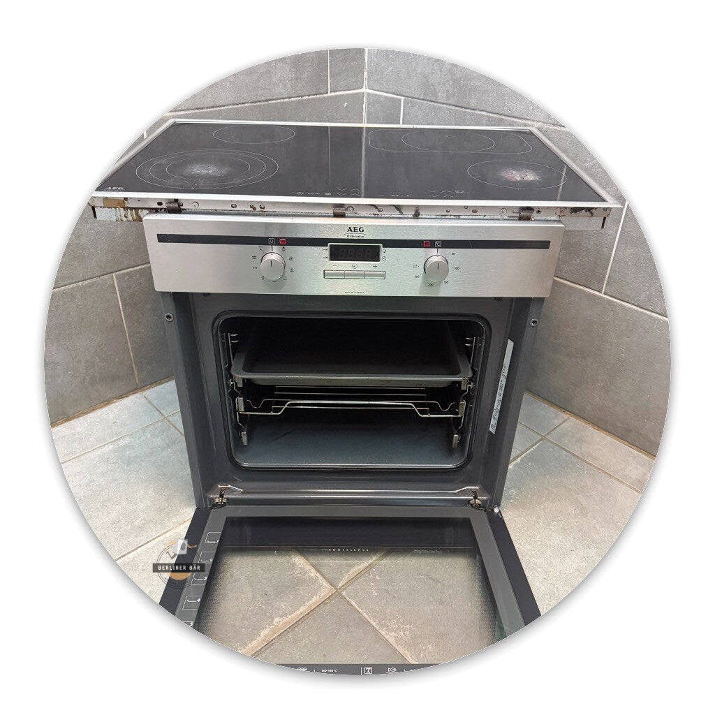 AEG Elektro-Einbaubackofen B335125M + Ceran | 1 Jahr Garantie!