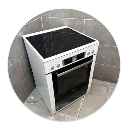 Bosch 60er-Elektro-Standherd HCE754823 + Ceran / 1 Jahr Garantie & Gratis Lieferung in Berlin!