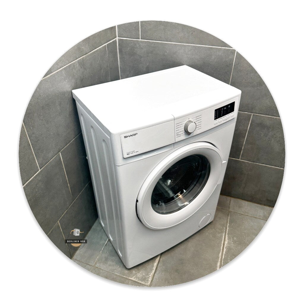6 kg Sharp Waschmaschine ES-HFA6122WD / 1 Jahr Garantie & Gratis Lieferung in Berlin!