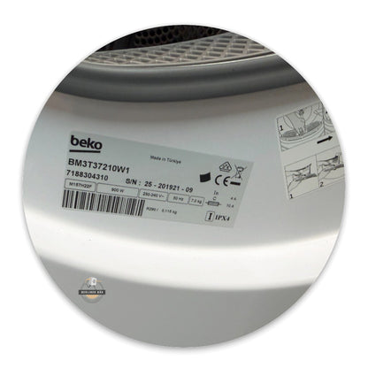 7 kg Beko Wärmepumpentrockner  BM3T37210W1 | 1 Jahr Garantie inkl. Lieferservice!