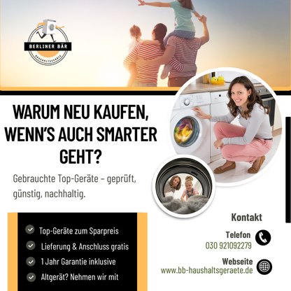 7 kg Bauknecht Waschmaschine WMT 732 Di / 1 Jahr Garantie & Gratis Lieferung in Berlin!